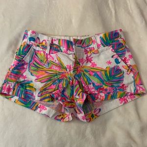Lilly Pulitzer patterned The Walsh Shorts size 0